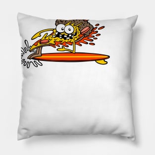 Surfing pizza! Pillow