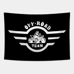 off road Team logo Tapestry