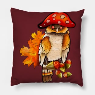 Autumn owl Pillow