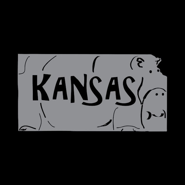 A funny map of Kansas by percivalrussell