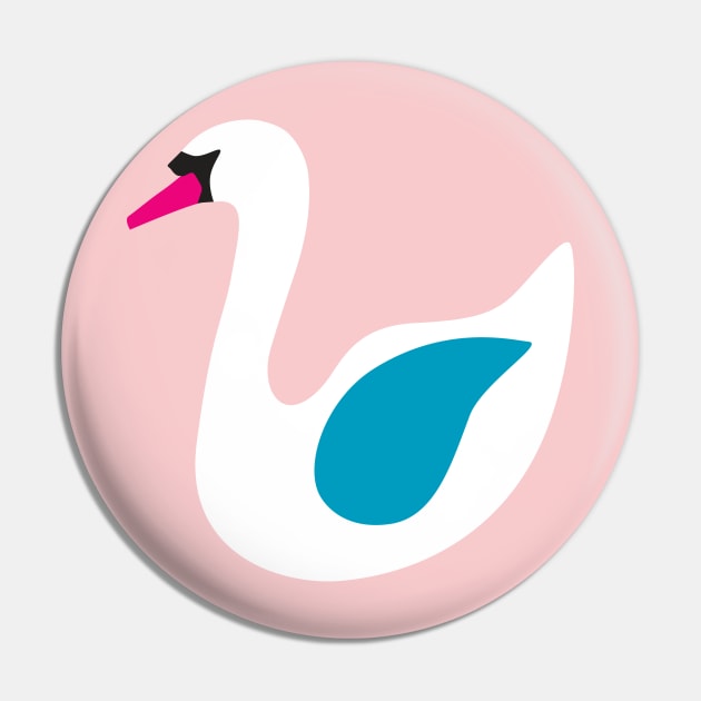 Swan Song I Pin by littleoddforest