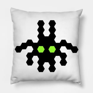 honeycomb alien Pillow