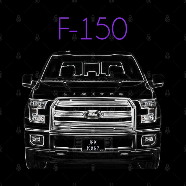 F150 Limited Pick Up Front & Rear Tee by JFK KARZ