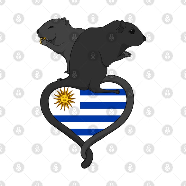 Gerbil Uruguay (dark) by RampArt