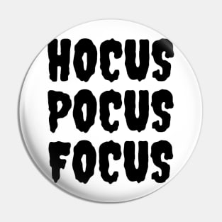 “Hocus Pocus Focus” Halloween Quote Design | Halloween Spirit | Halloween Decor Pin