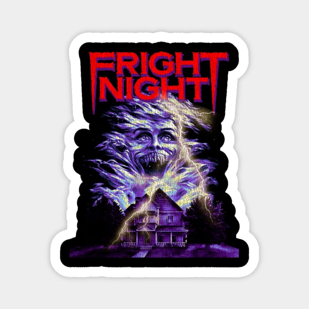 Fright Night Cult Classic Magnet by Suka Gitarsar