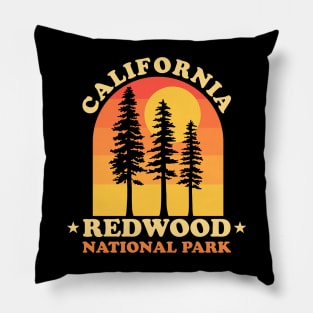 Redwood National Park Pillow