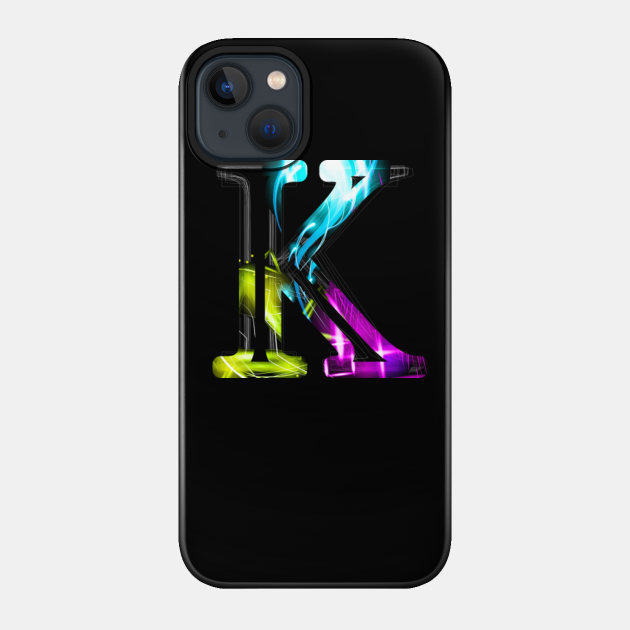 Letter K - Letter K - Phone Case