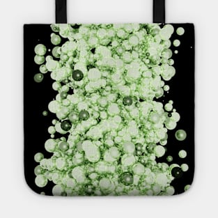 BEAUTIFUL ABSTRACT 3D DESIGN of PEARLS Tote