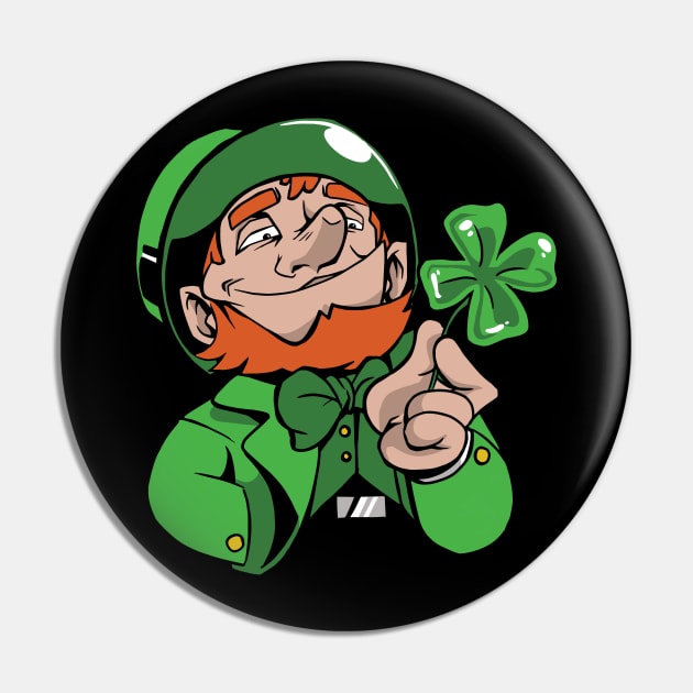 Lucky Leprechaun Pin by EarlAdrian