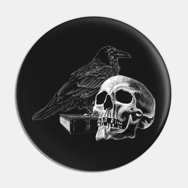 Quoth the Raven Pin by SuspendedDreams