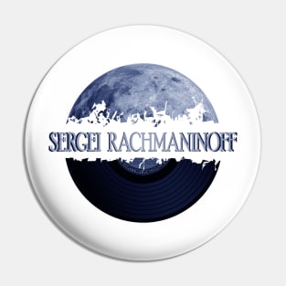 Sergei Rachmaninoff blue moon vinyl Pin
