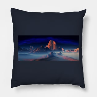 Night at Red Rocks Pillow