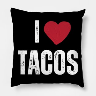 I Love Tacos Pillow