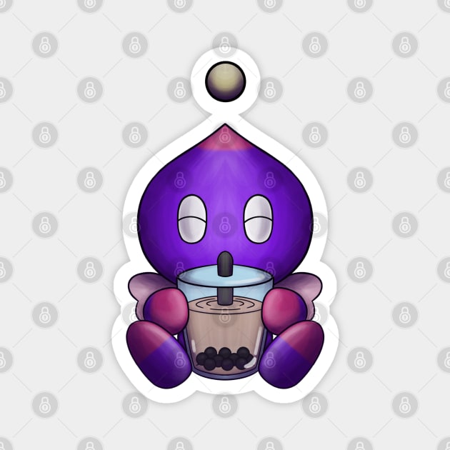 Boba Chao Magnet by Firestorm Fox
