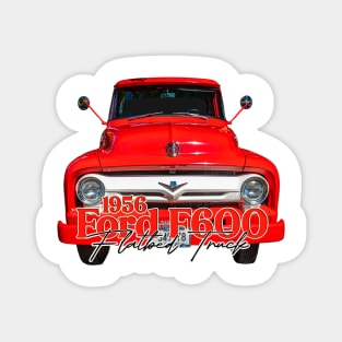 1956 Ford F600 Flatbed Truck Magnet