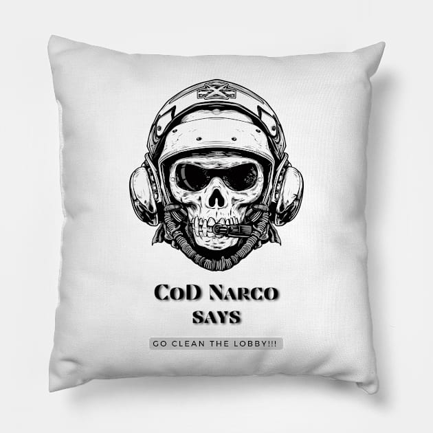 CoD Narco says Pillow by baseCompass