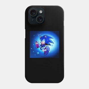 Sonic redraw Phone Case