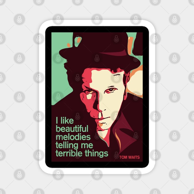 Tom Waits Magnet by TOY MACHINE 