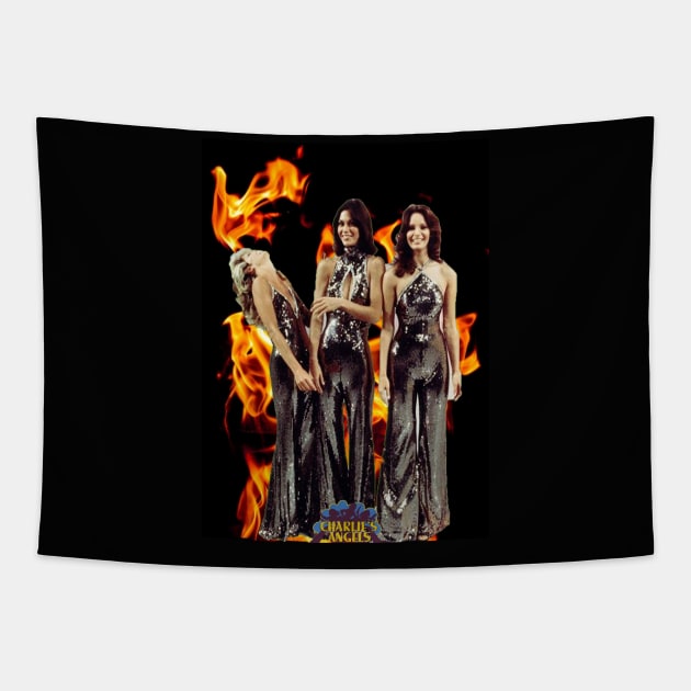 charlies angels Tapestry by fonchi76