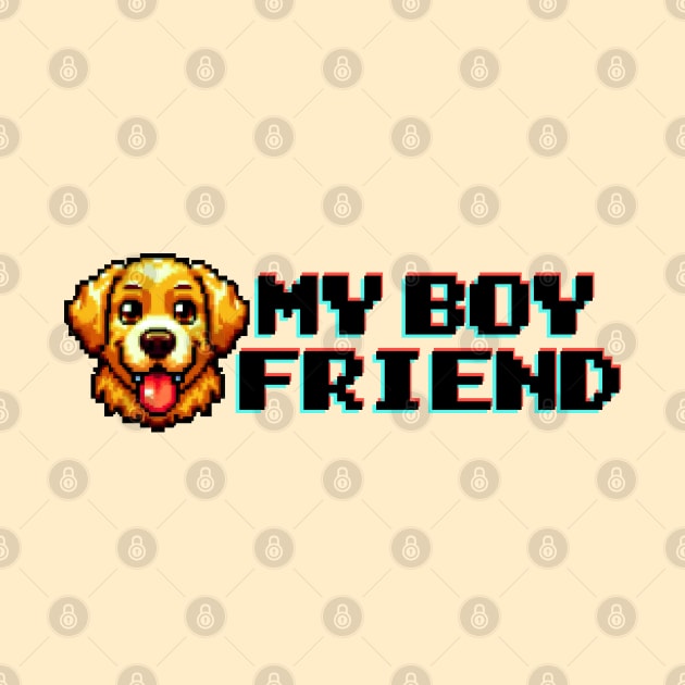 My Boyfriend,  Golden Retriever Boyfriend by Kawaii-PixelArt