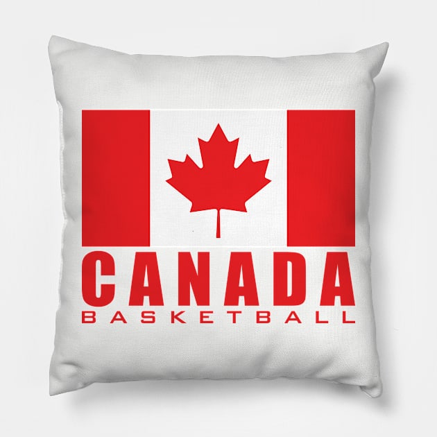 CAN Basketball Pillow by Nagorniak