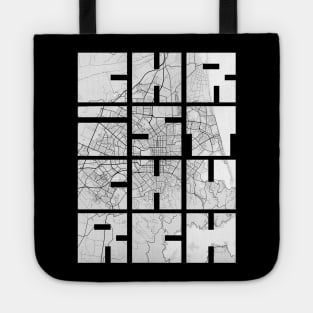 Christchurch, New Zealand City Map Typography - Light Tote