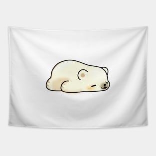 Lazy Little Polar Bear Tapestry