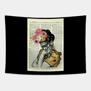 Frida Kahlo Exhibitions Tapestry