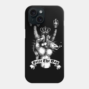 Fisherman seize the day! Phone Case