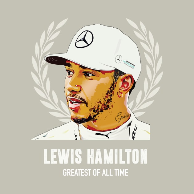 Lewis Hamilton - Greatest of All Time by MoviePosterBoy