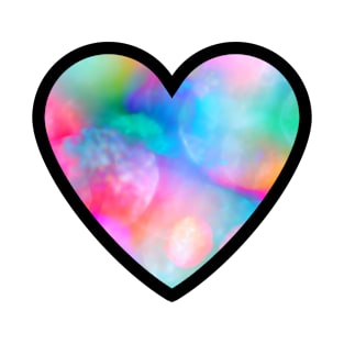 Tie Dye Heart T-Shirt