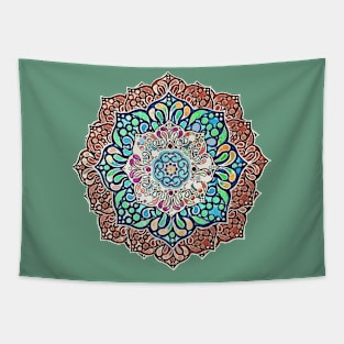 Beach mandala Tapestry