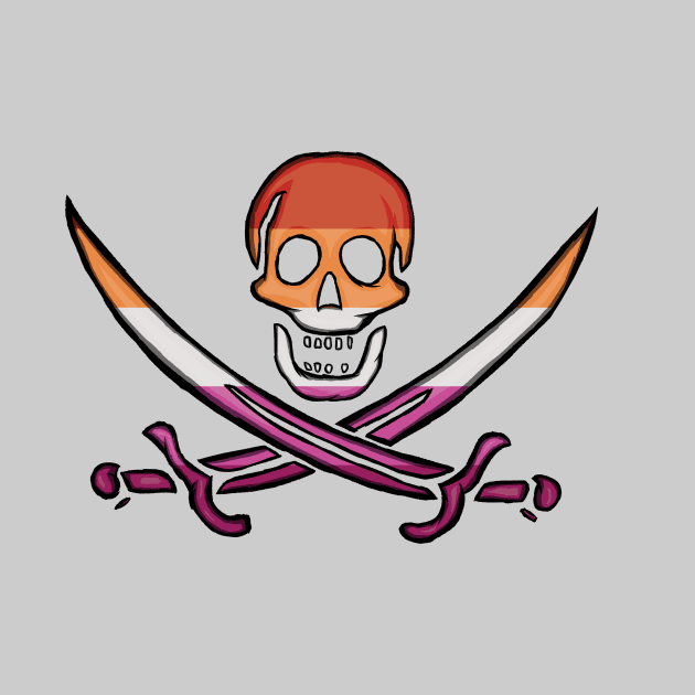 Lesbian Pirate Pride by BeSmartFightDirty