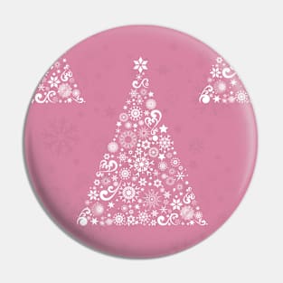 pink christmas tree Pin