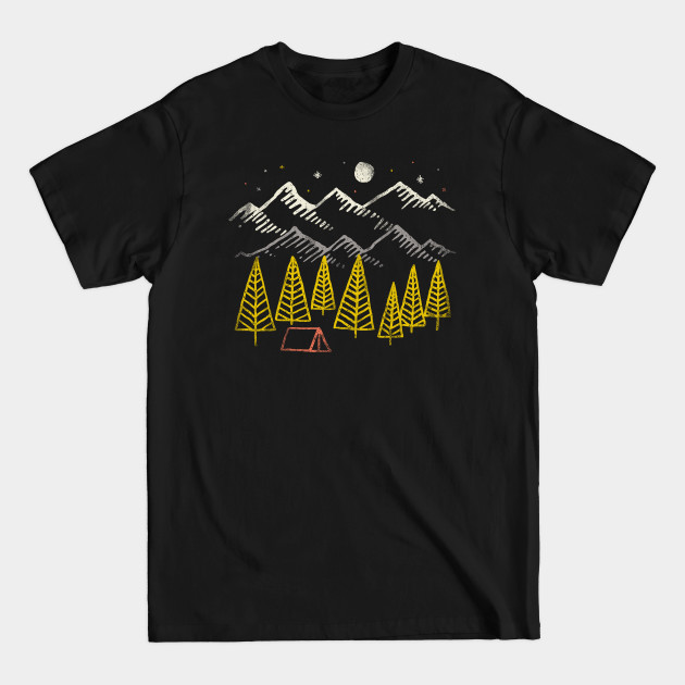 Discover Camp Forest (for Dark Color) - Camp - T-Shirt