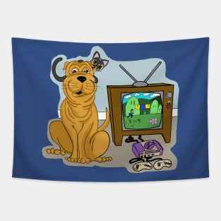 Macie&TheMoose Tapestry