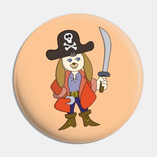 Pirate Dog Pin