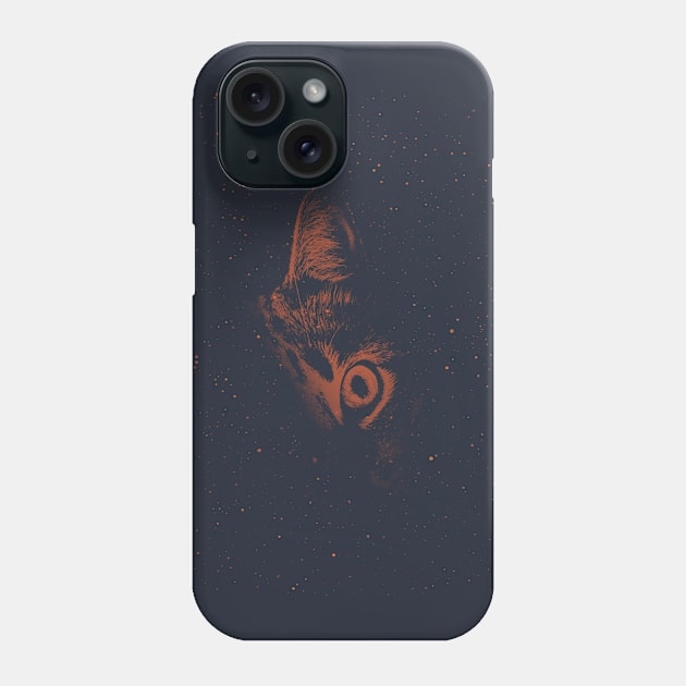 Cat Nebula Phone Case by AmineDesigns