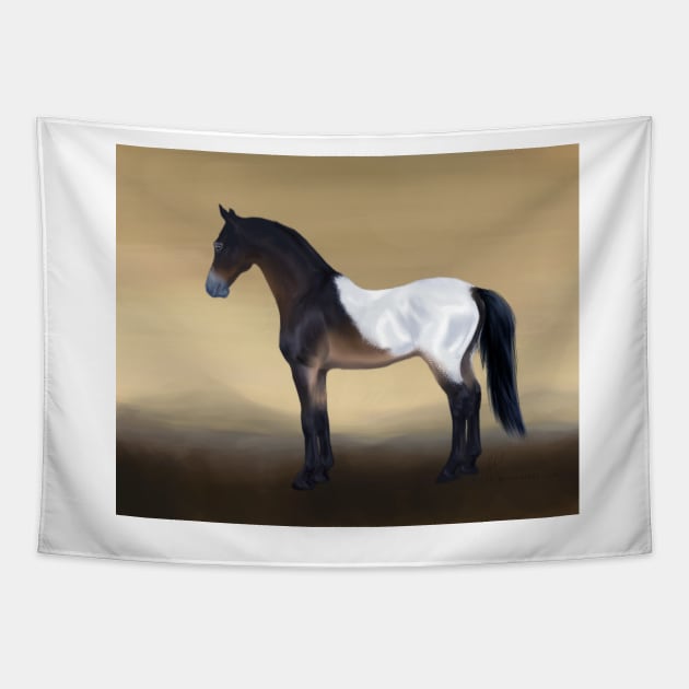 Snowcap Blanket Appaloosa Tapestry by KJL90