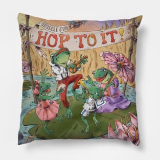 Ukulele Jim - Hop to It! Pillow