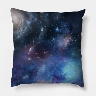 The Galaxy in the Outer Space Pillow