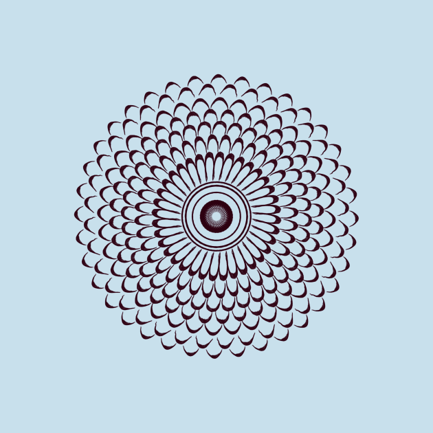 Flower Mandala by MiNuRa