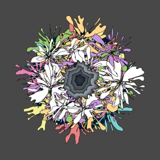 Psychedelic Abstract Hole T-Shirt