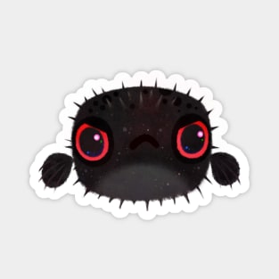 Angry puffer Magnet