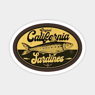 Vintage California Sardines Magnet