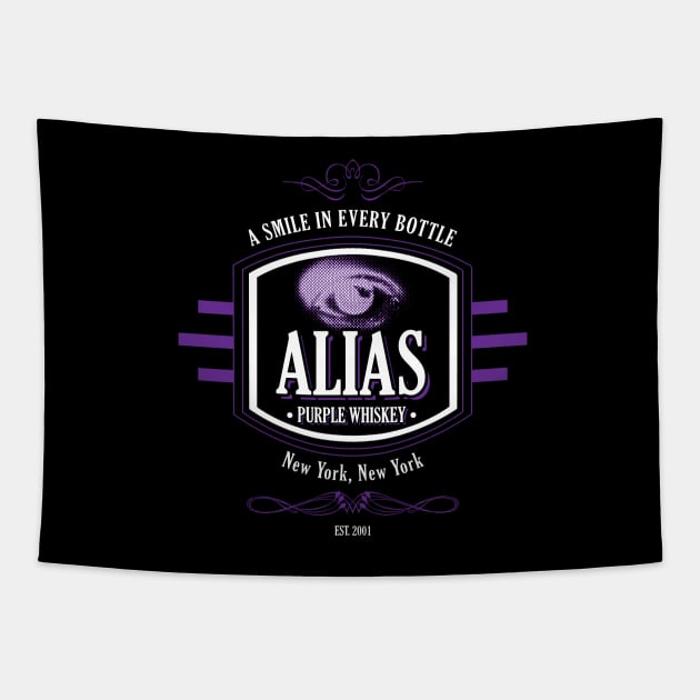 AKA Whisky Brand Tapestry by Awesome AG Designs