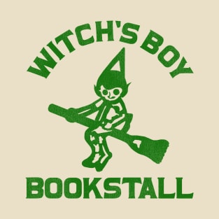 Defunct Vintage Witch's Boy Bookstall T-Shirt