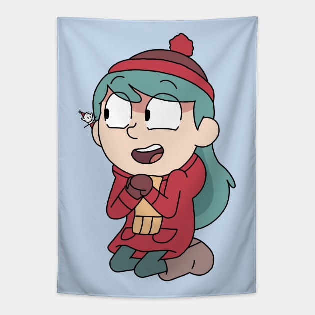 Hilda and Alfur // Hilda Tapestry by amandawagner