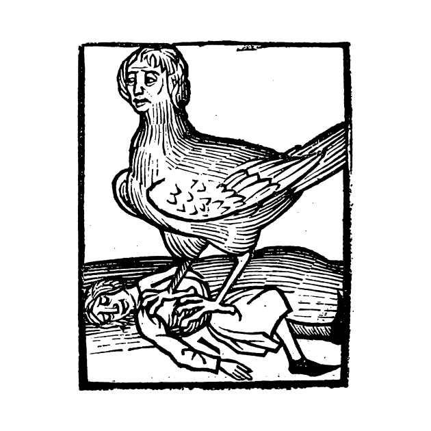 The Chicken - Medieval Graphic by Posyboy